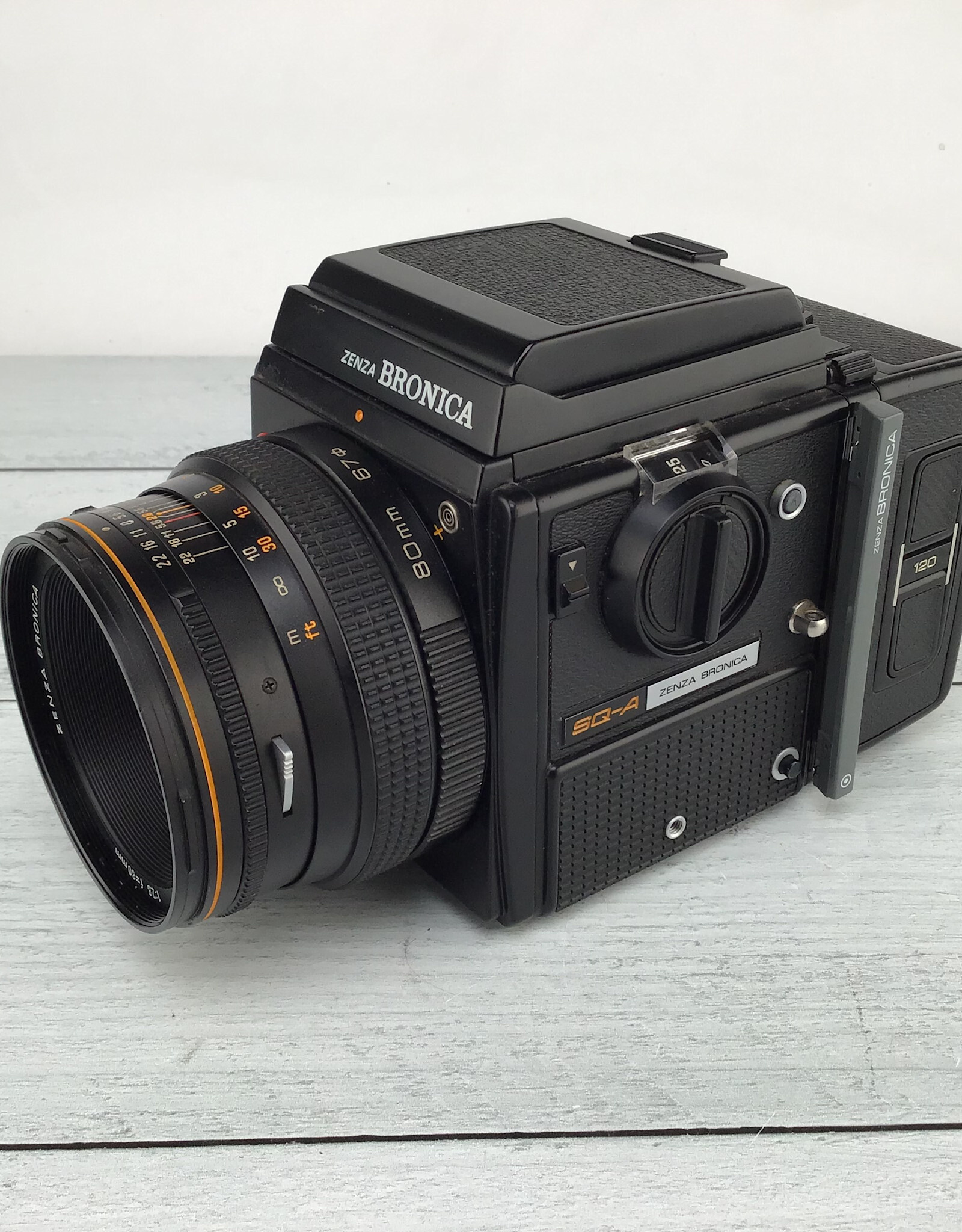 Bronica Bronica SQ-A Camera w/ 80mm, 120 Back Used Good