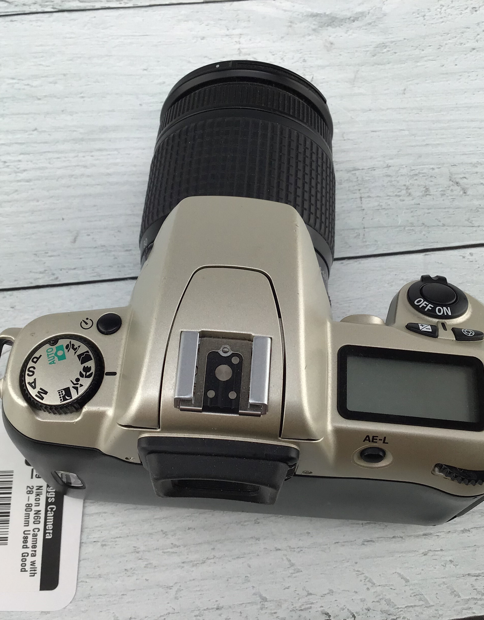 NIKON Nikon N60 Camera with 28-80mm Used Good