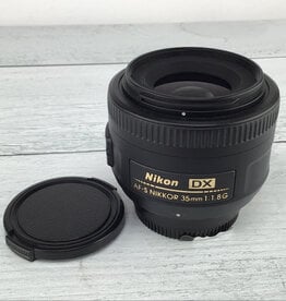 NIKON Nikon DX AF-S Nikkor 35mm f1.8 G Lens Used Good
