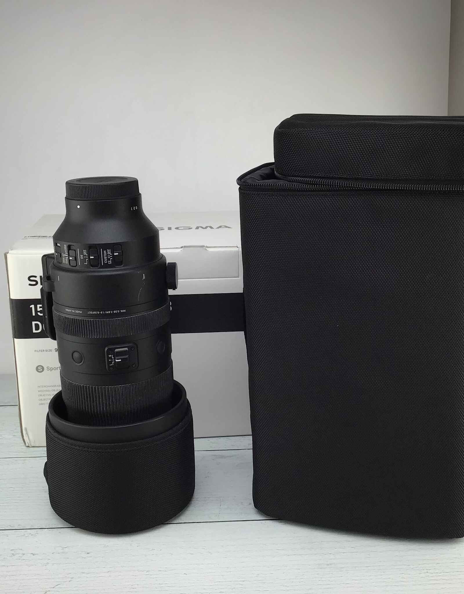 SIGMA Sigma 150-600mm f5-6.3 DG DN OS Sport Lens for Sony in Box Used Good