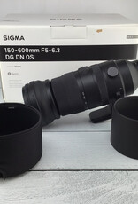 SIGMA Sigma 150-600mm f5-6.3 DG DN OS Sport Lens for Sony in Box Used Good