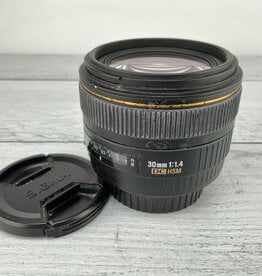 CANON Sigma EX 30mm f1.4 DC HSM Lens for Canon EF Used BGN