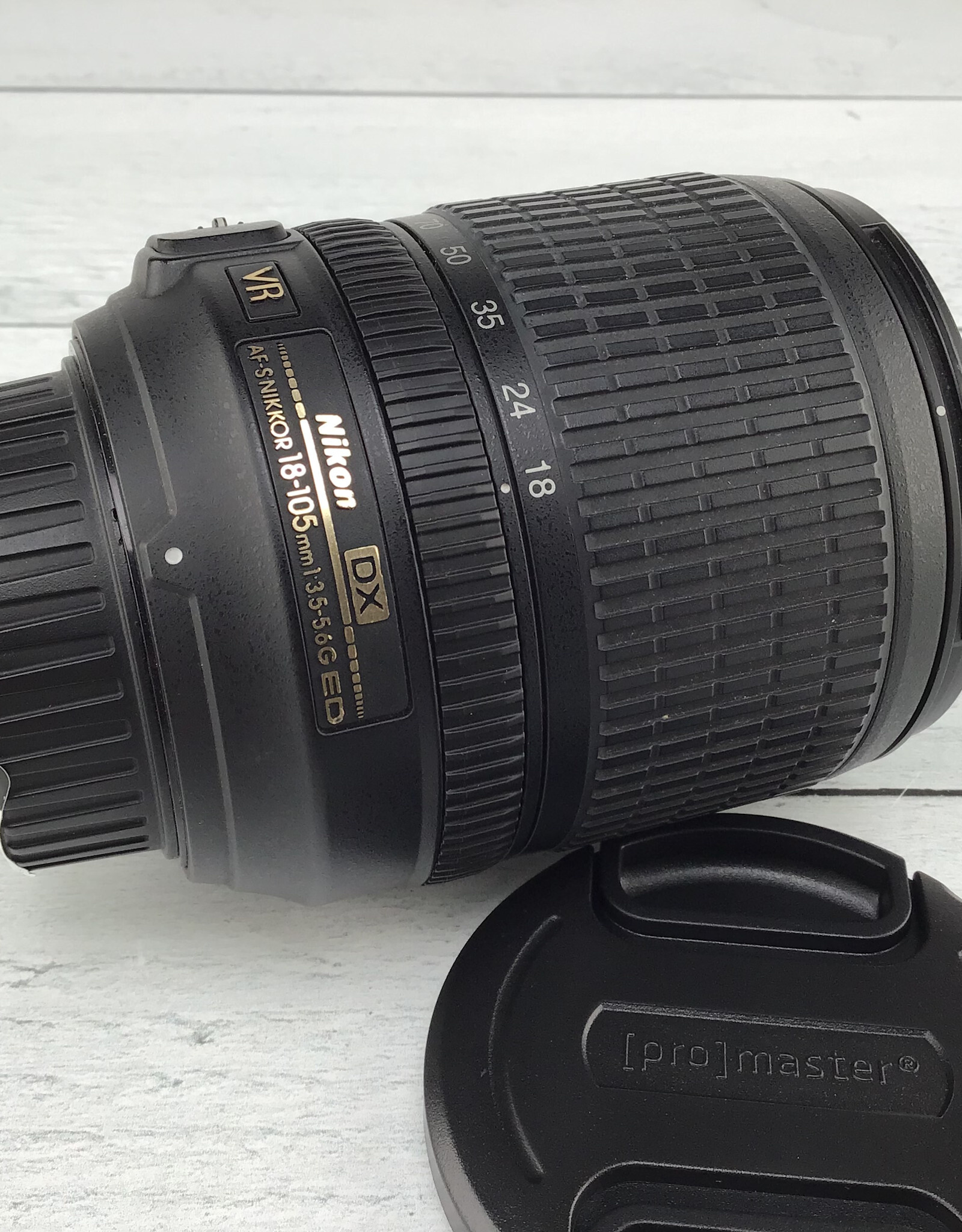 NIKON Nikon AF-S Nikkor 18-105mm f3.5-5.6G VR Lens Used Fair