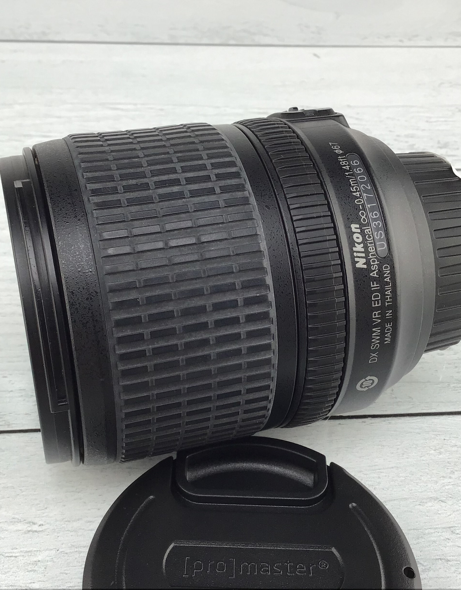 NIKON Nikon AF-S Nikkor 18-105mm f3.5-5.6G VR Lens Used Fair
