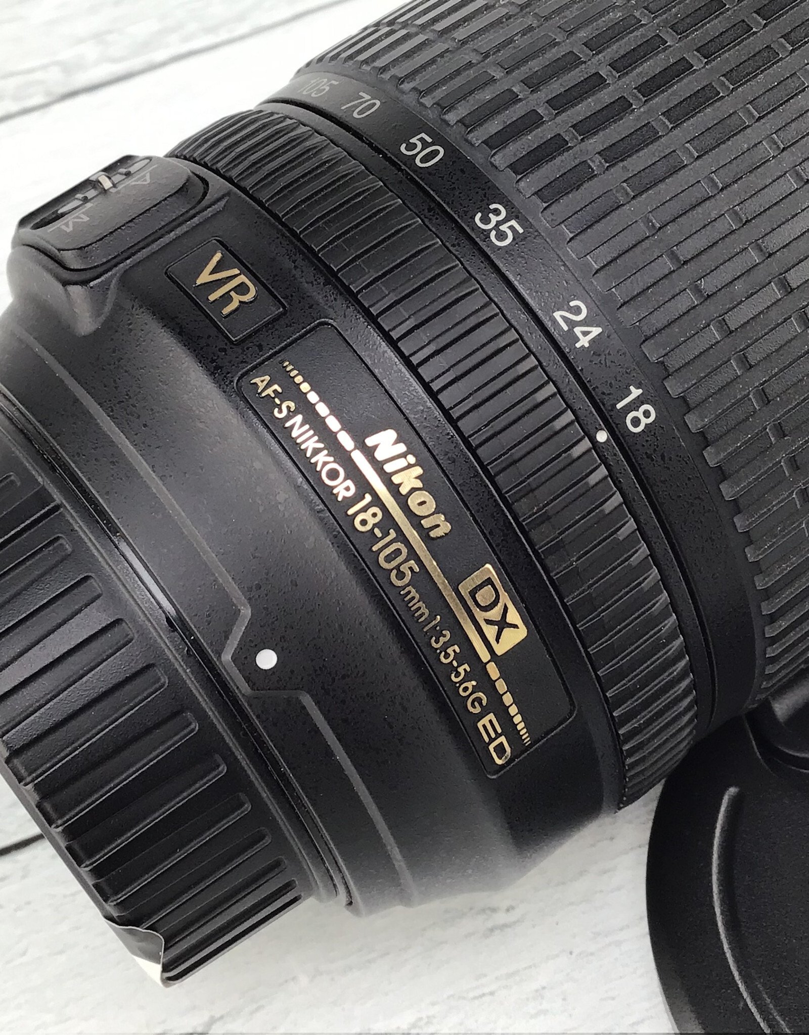 NIKON Nikon AF-S Nikkor 18-105mm f3.5-5.6G VR Lens Used Fair