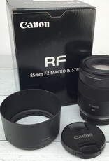 CANON Canon RF 85mm F2 Macro IS STM Lens in Box Used EX