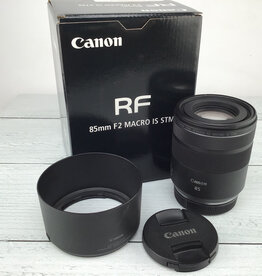 CANON Canon RF 85mm F2 Macro IS STM Lens in Box Used EX