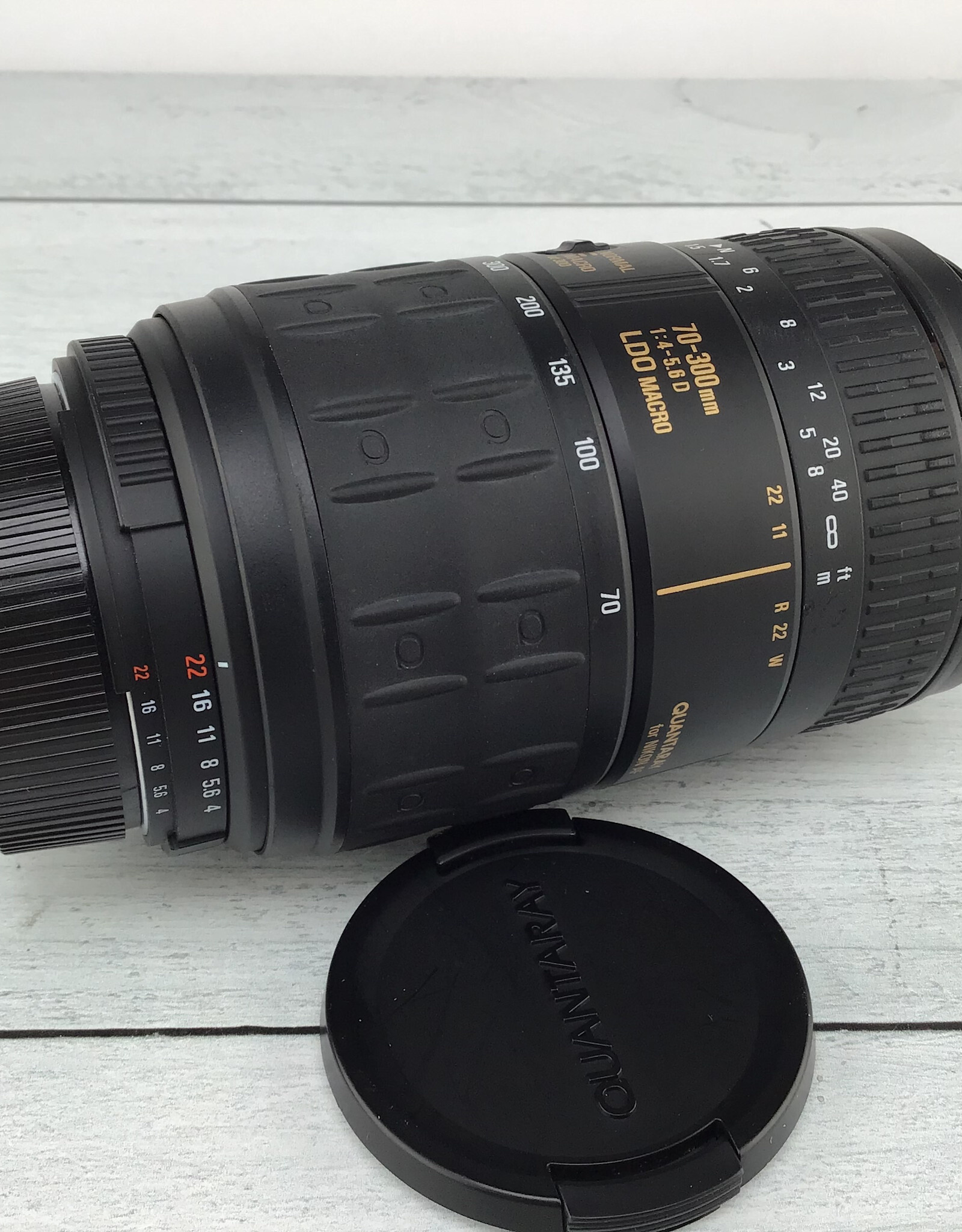 NIKON Quantaray 70-300mm f4-5.6D Lens for Nikon Used Good