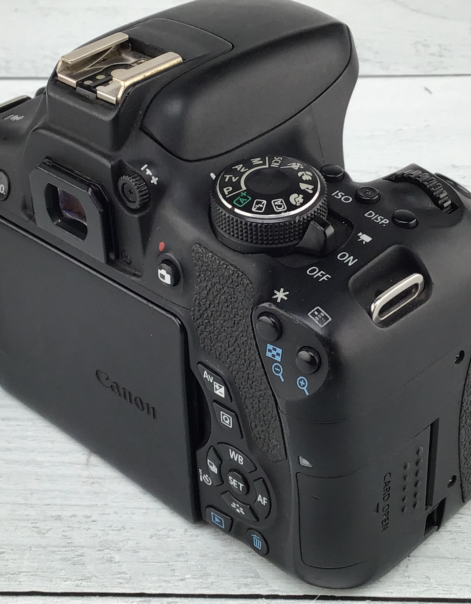 CANON Canon Rebel T6i Camera Body No Charger Used Fair