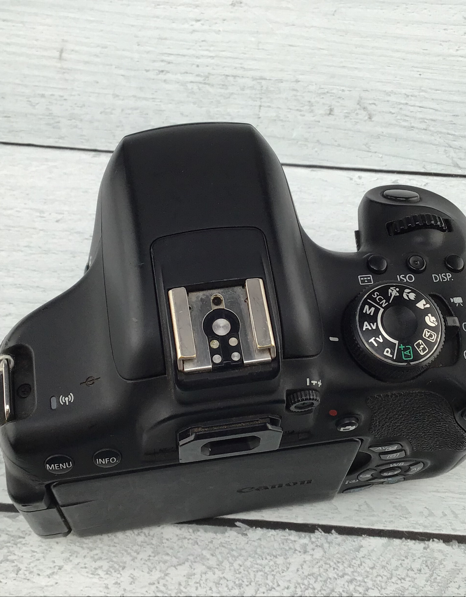 CANON Canon Rebel T6i Camera Body No Charger Used Fair