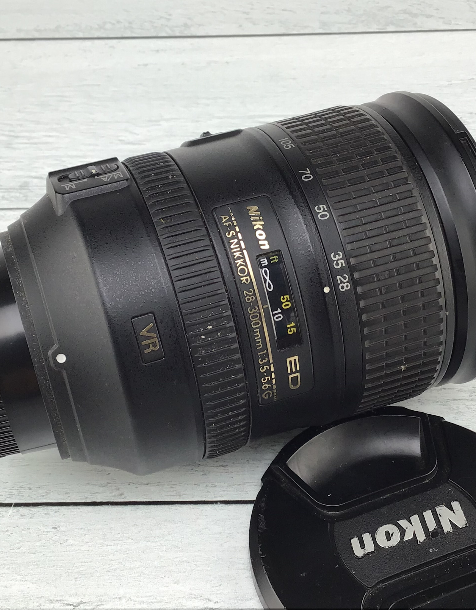 NIKON Nikon AF-S Nikkor 28-300mm f3.5-5.6 G VR Lens Used Good