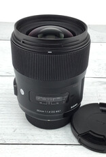 SIGMA Sigma Art 35mm f1.4 DG Lens for Nikon Used Good