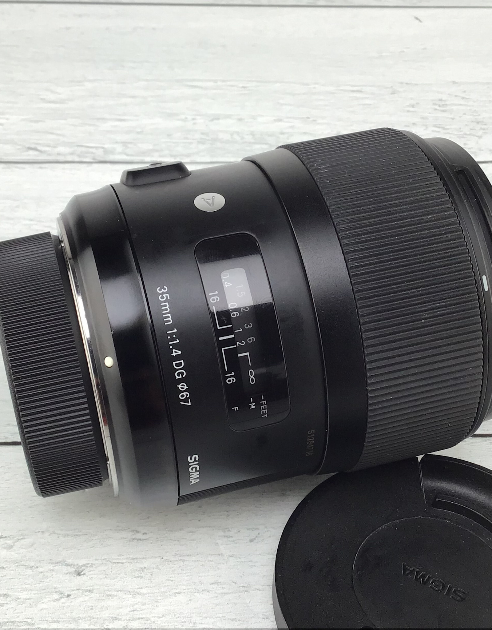 SIGMA Sigma Art 35mm f1.4 DG Lens for Nikon Used Good