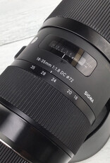SIGMA Sigma Art 18-35mm f1.8 DC Lens for Canon EF Used Good
