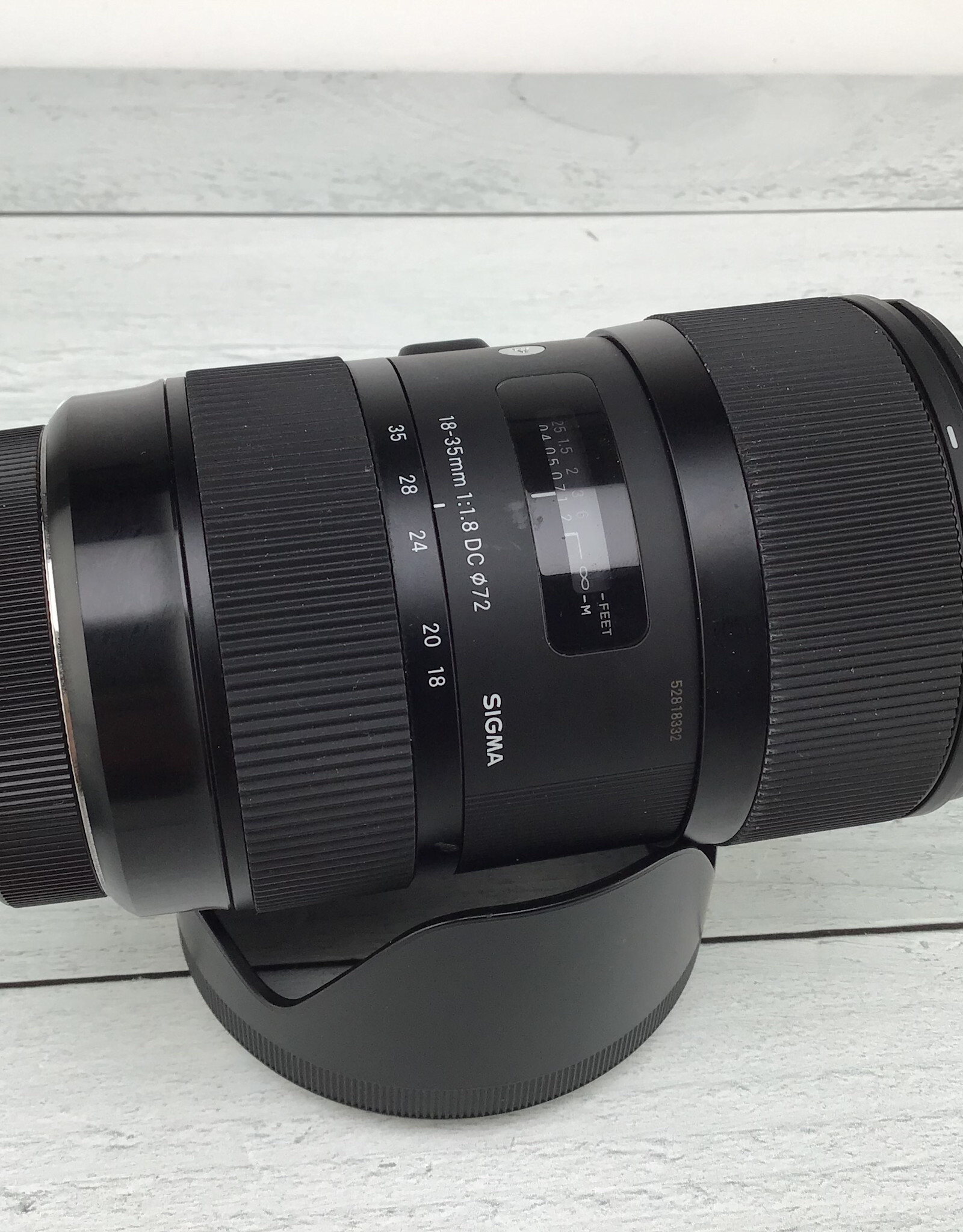 SIGMA Sigma Art 18-35mm f1.8 DC Lens for Canon EF Used Good