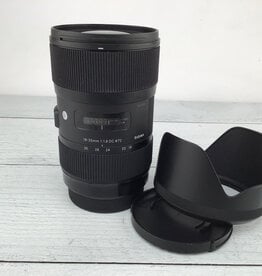 SIGMA Sigma Art 18-35mm f1.8 DC Lens for Canon EF Used Good