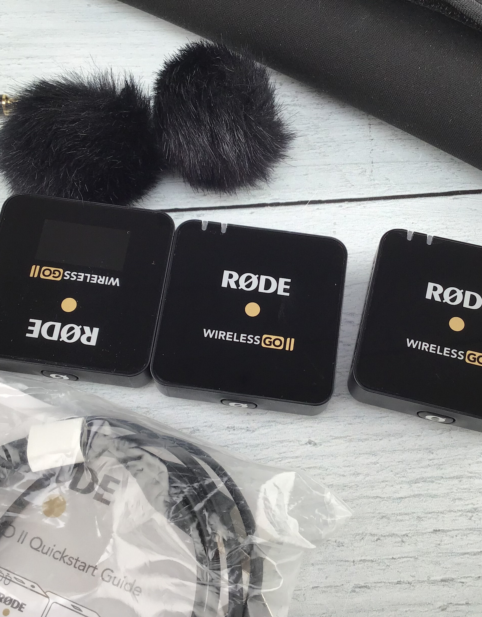 RODE Rode Wireless Go II 1TX 2 RX Used Good