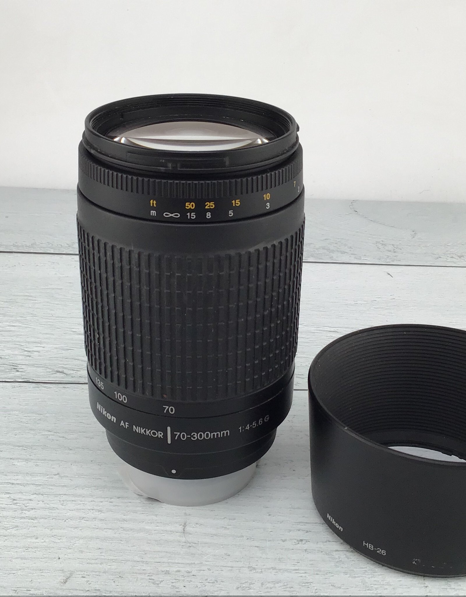 NIKON Nikon AF Nikkor 70-300mm f4-5.6 G Lens Used Good
