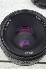 NIKON Nikon AF Nikkor 50mm f1.8 D Lens Used Good