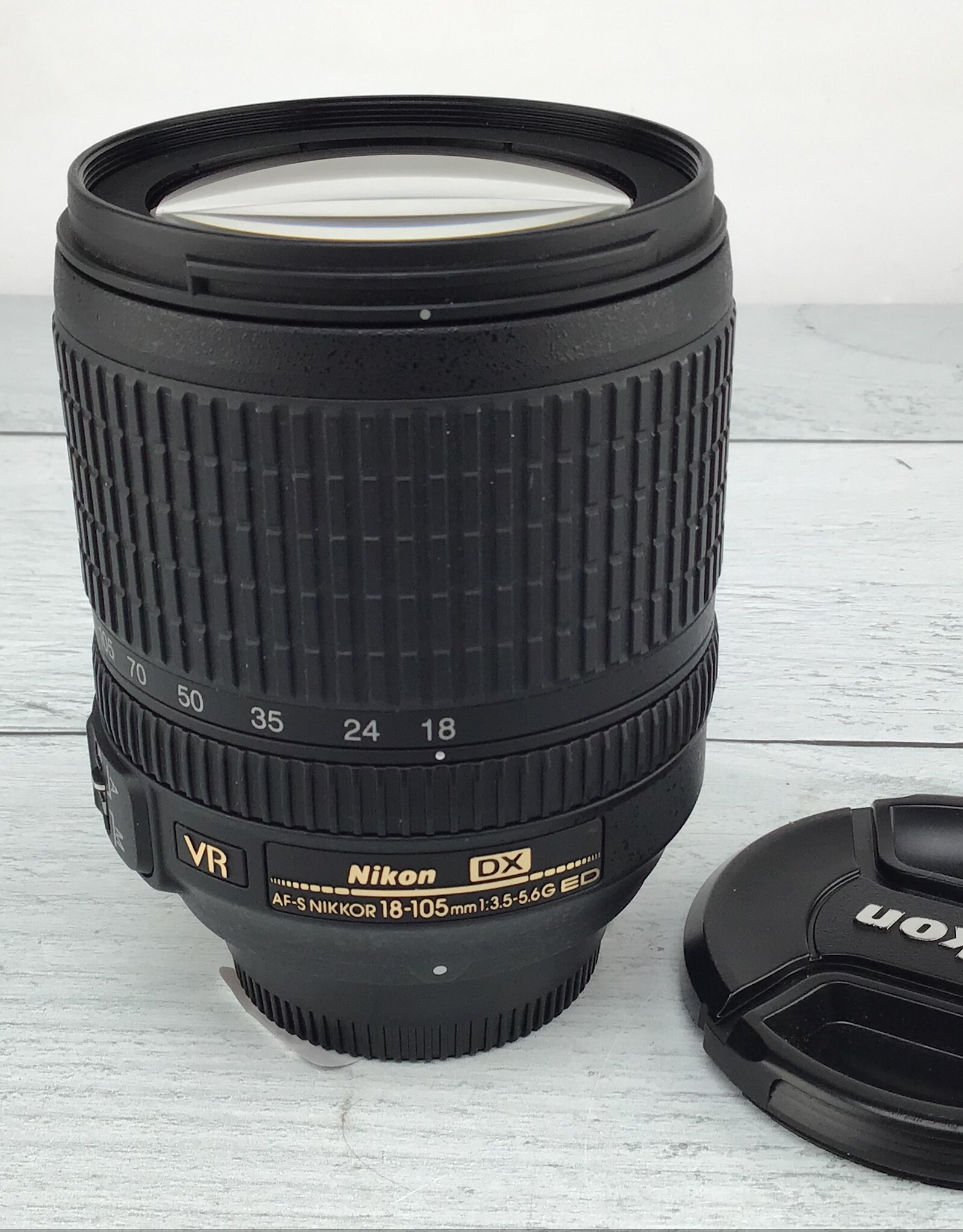 NIKON Nikon AF-S Nikkor 18-105mm f3.5-5.6 G VR Lens Used Good