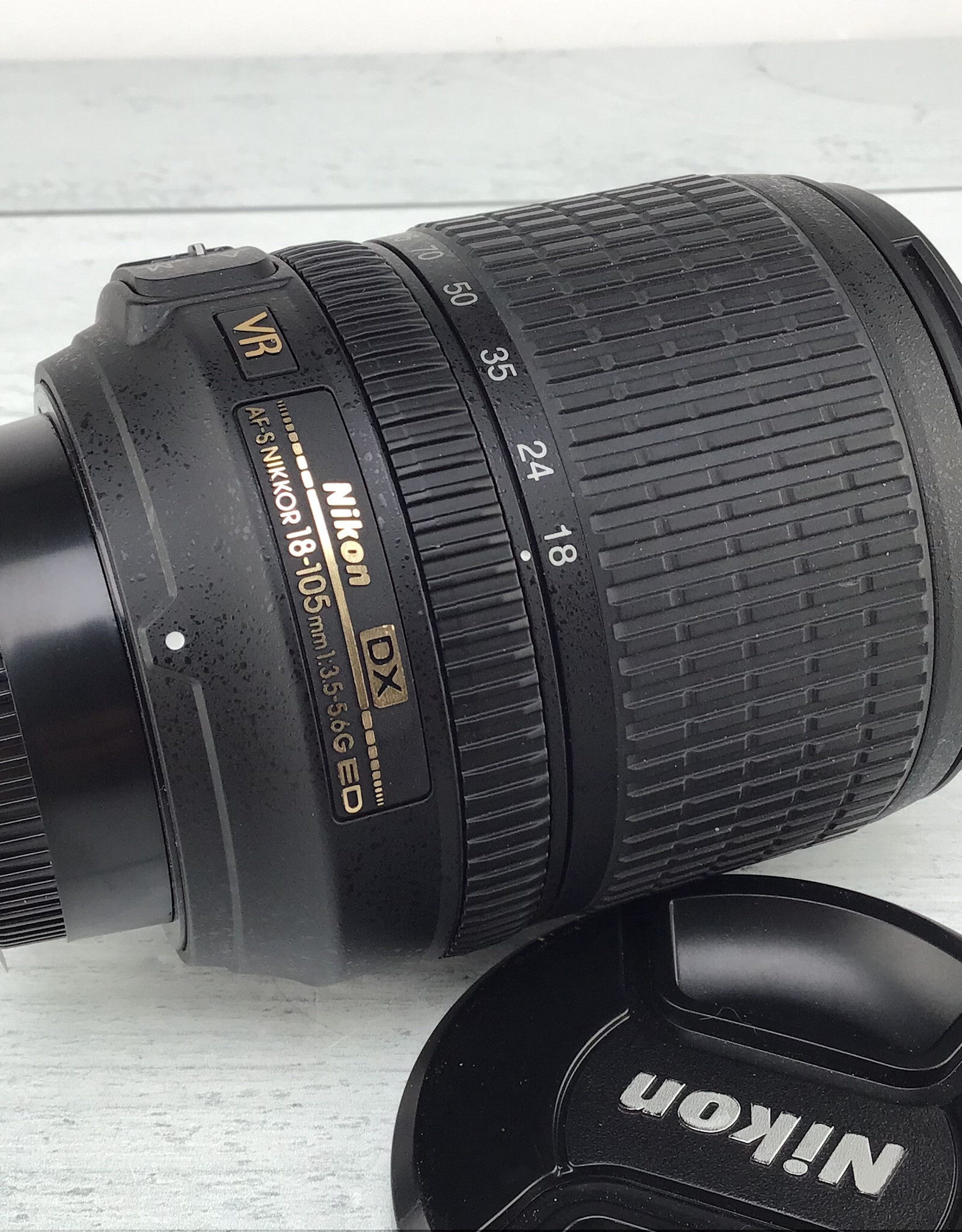 NIKON Nikon AF-S Nikkor 18-105mm f3.5-5.6 G VR Lens Used Good
