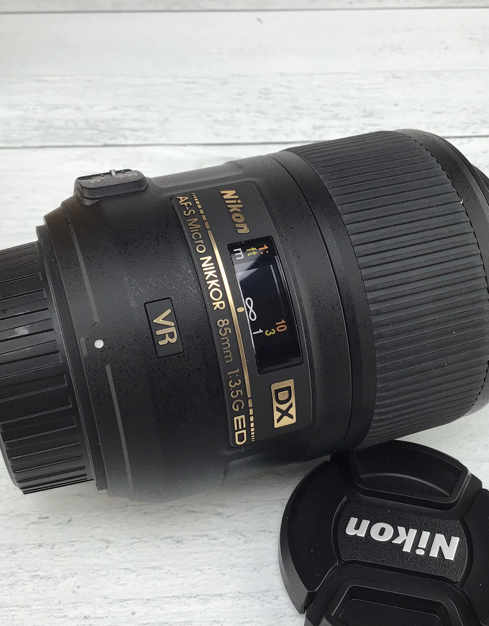 NIKON Nikon AF-S DX Micro Nikkor 85mm f3.5 G VR Lens in Box Used EX