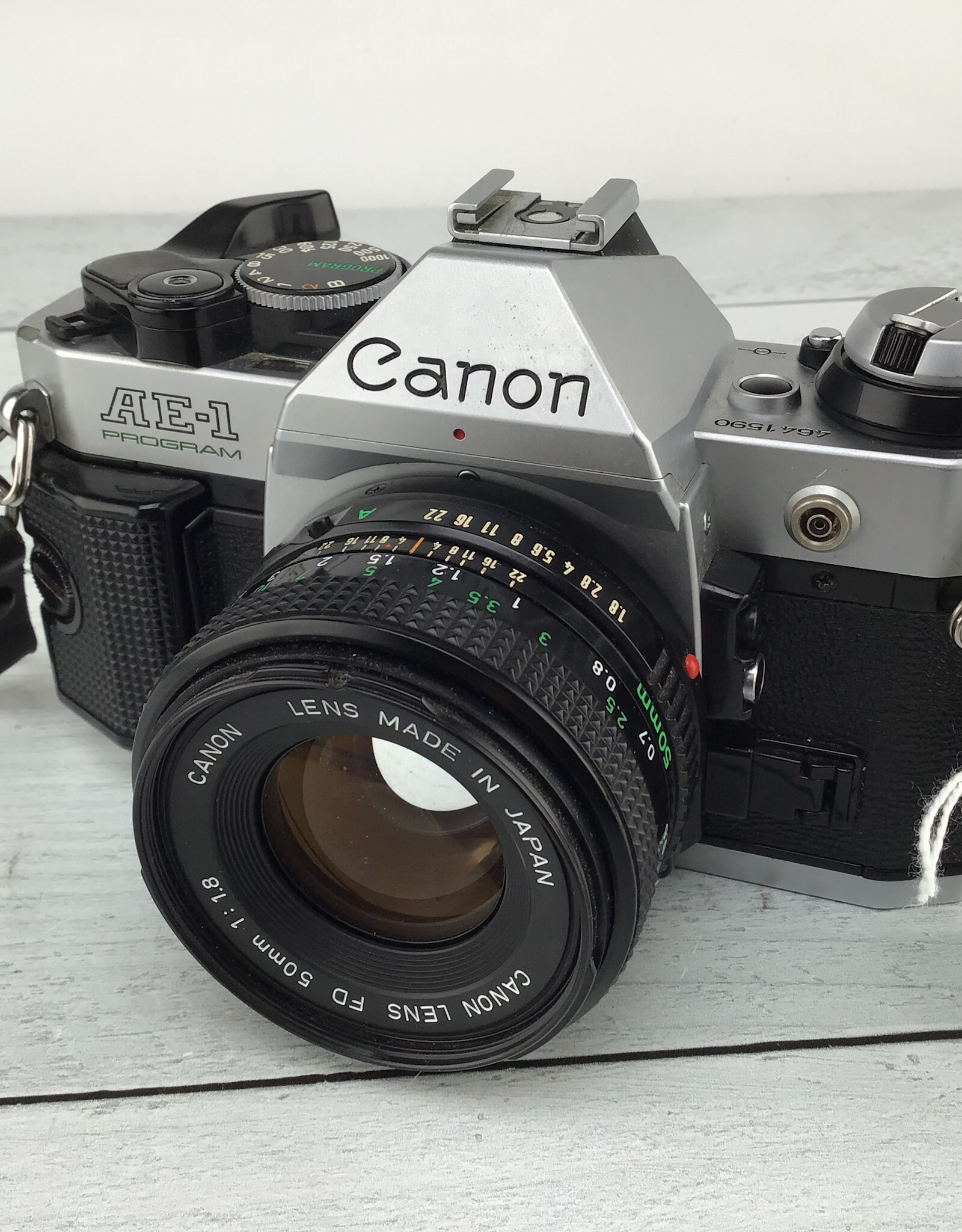 CANON Canon AE-1 Program Camera w/ 50mm f1.8 Used Good