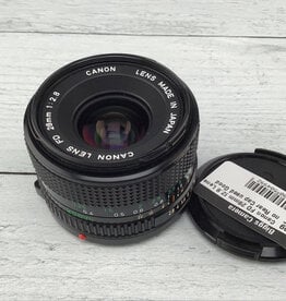CANON Canon FD 28mm f2.8 Lens no Rear Cap used Good