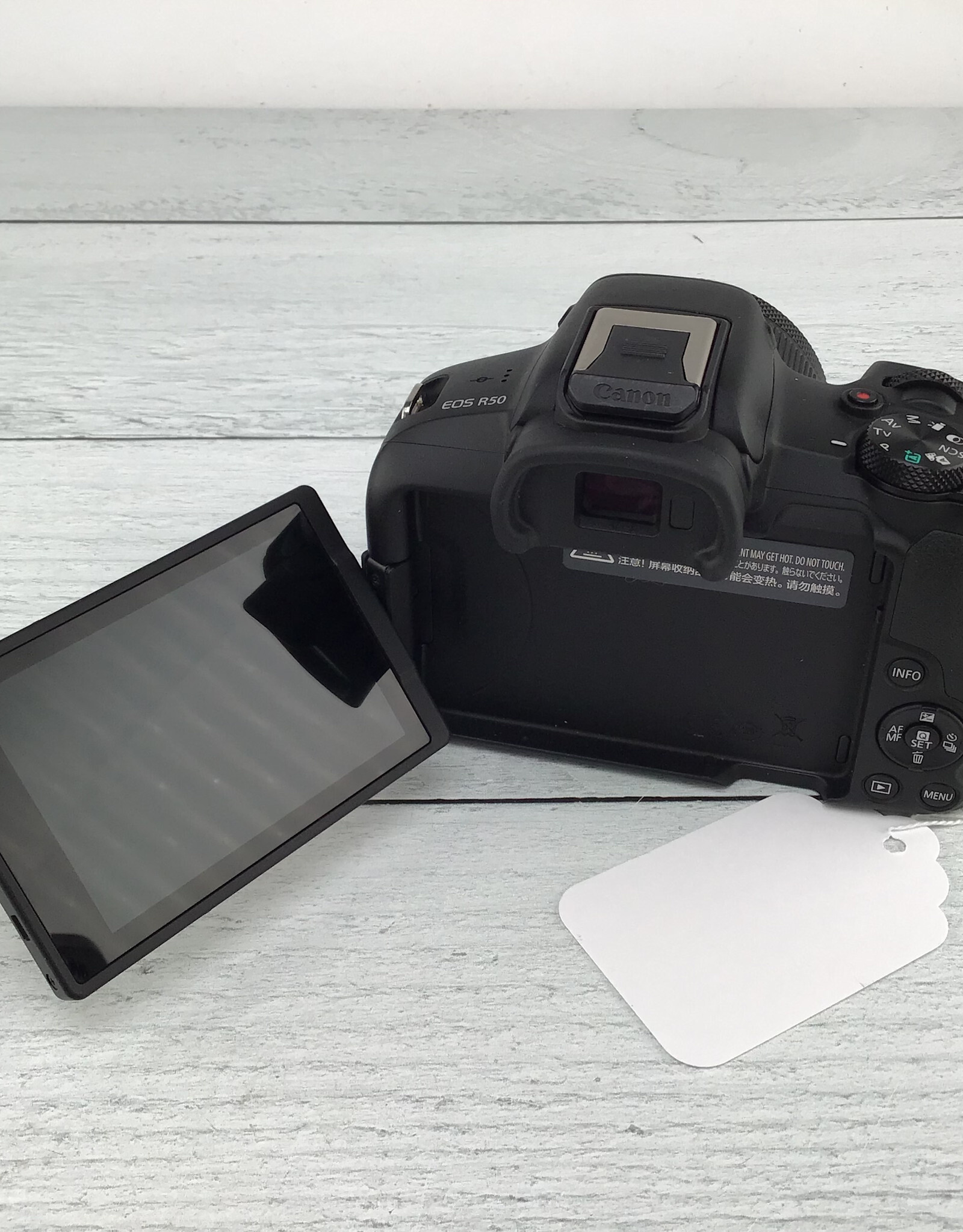 CANON Canon R50 Camera W/ RF-S 18-45 F4.5-6.3 IS STM Used Good