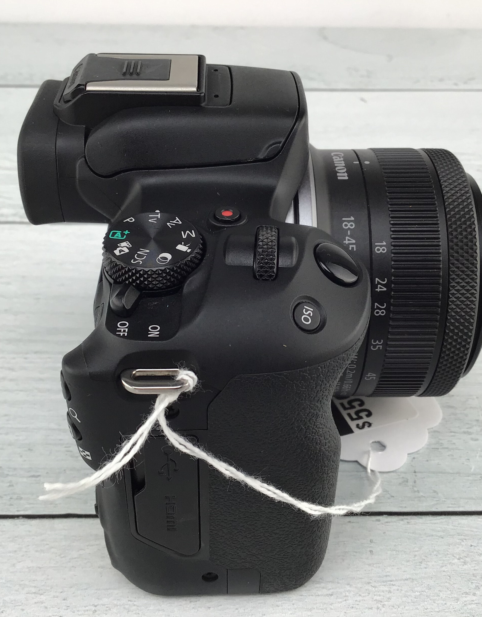 CANON Canon R50 Camera W/ RF-S 18-45 F4.5-6.3 IS STM Used Good