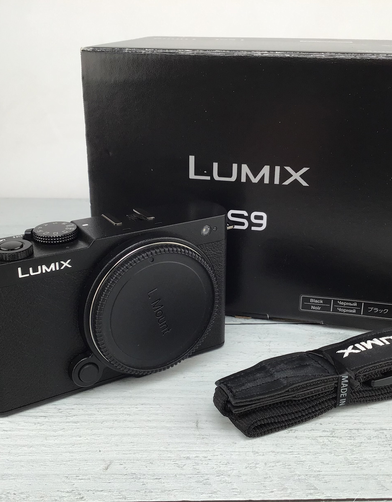 Lumix Panasonic Lumix S9 Camera Black in Box Used Good