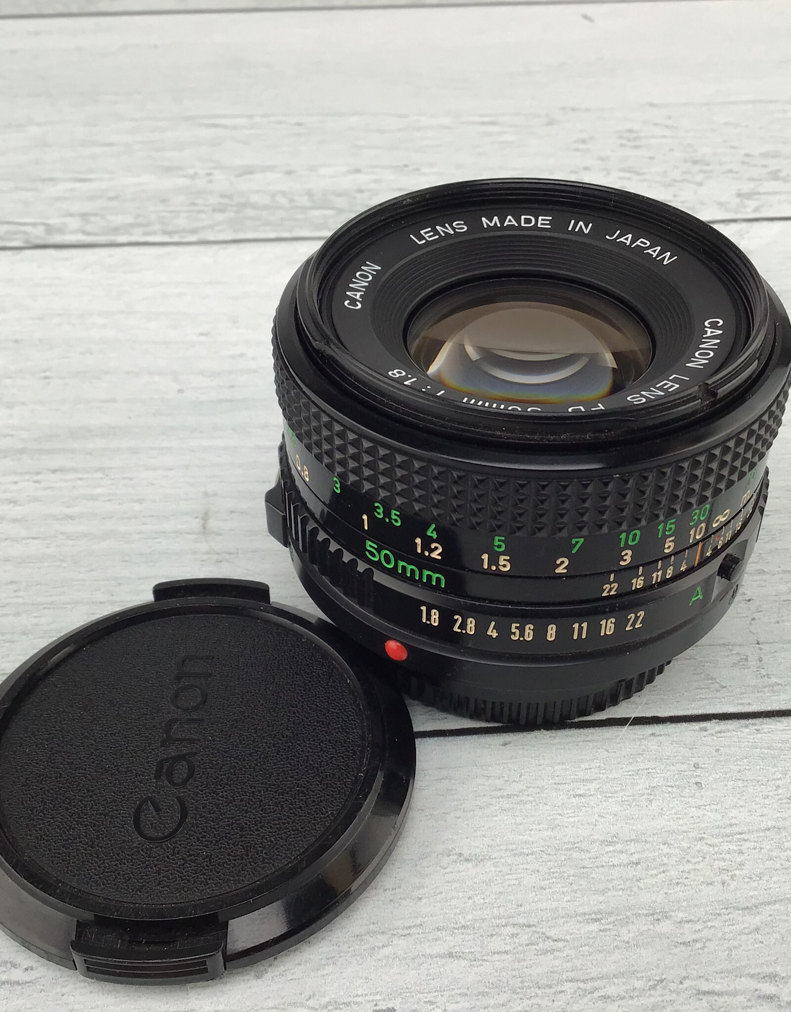 CANON Canon FD 50mm f1.8 Lens Used Good