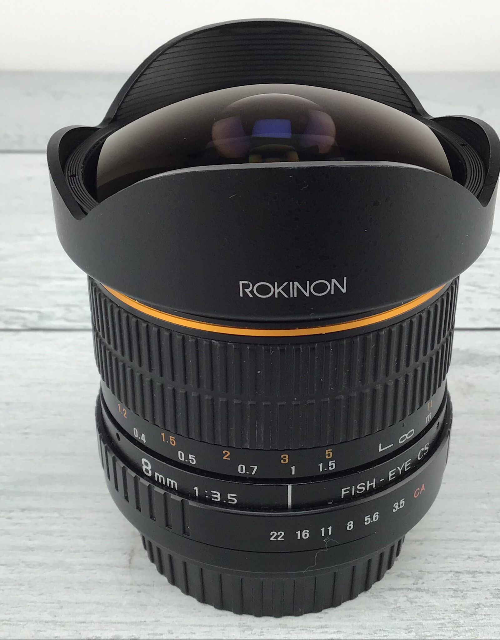 ROKINON Rokinon 8mm f3.5 Fish Eye Lens for Canon EF Used Good
