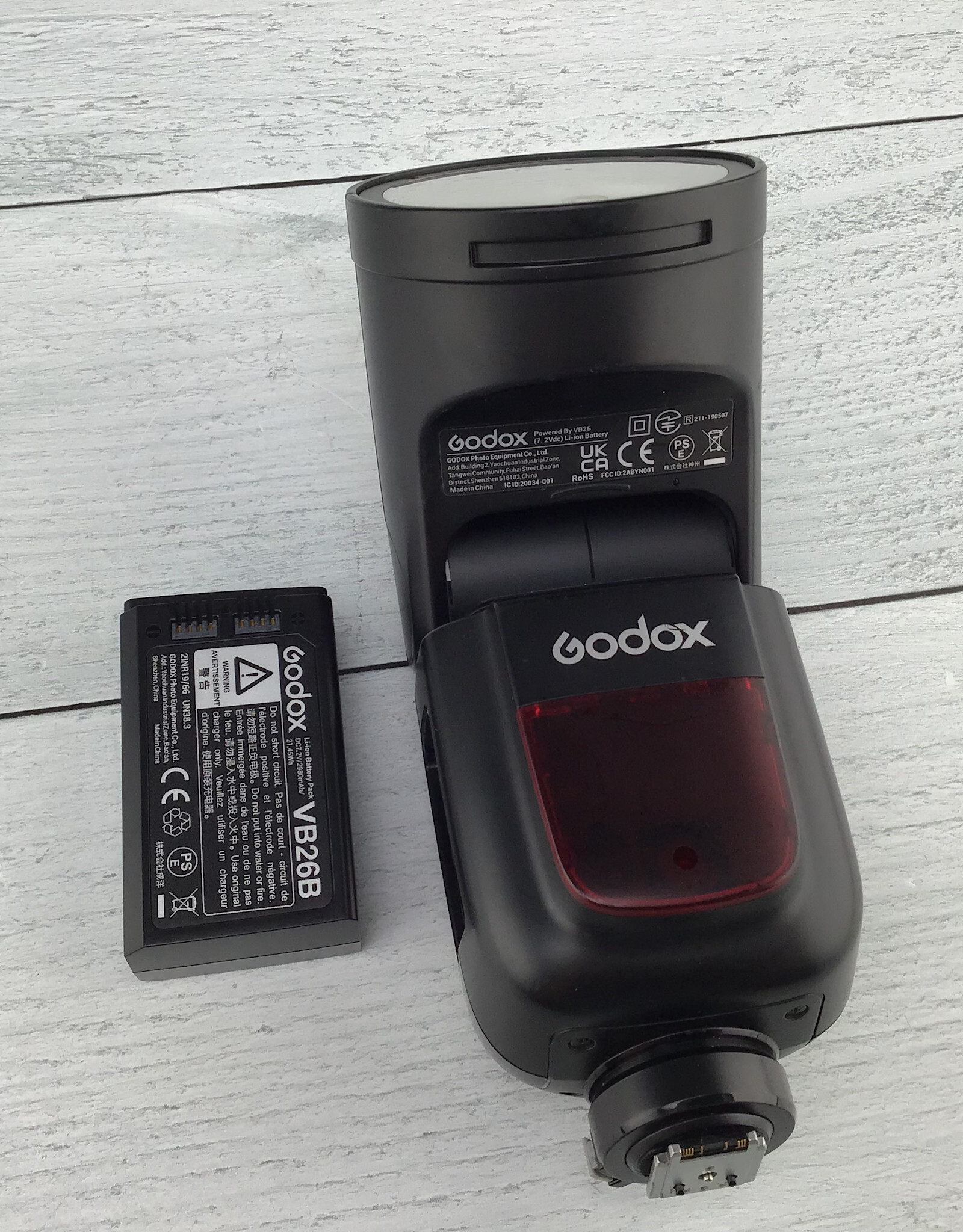 GODOX Godox V1S Flash for Sony No Charger Used Good
