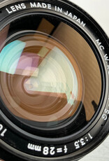 Minolta Minolta MC W. Rokkor SG 28mm f3.5 Lens Used Good