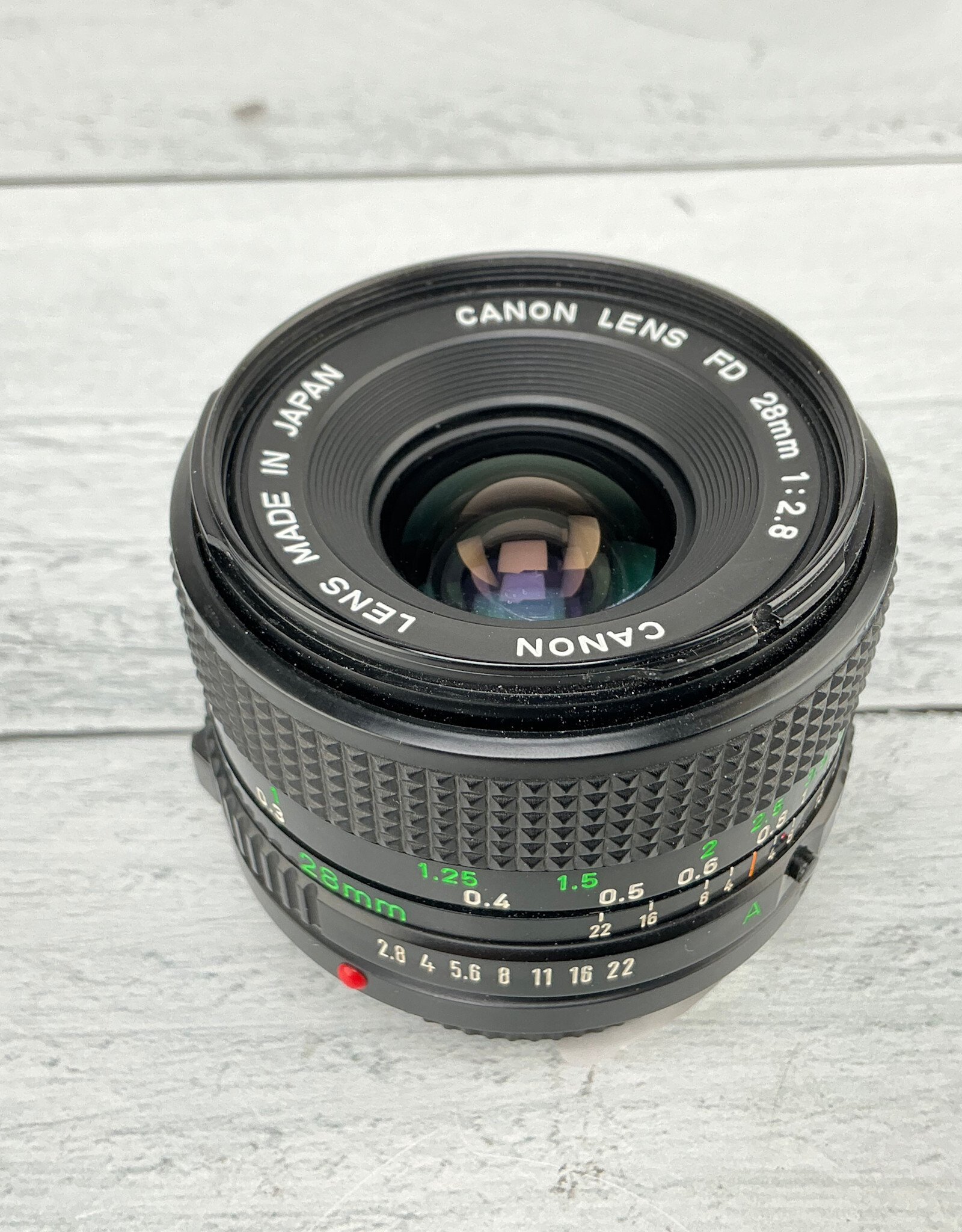 CANON Canon FD 28mm f2.8 Lens Used Good