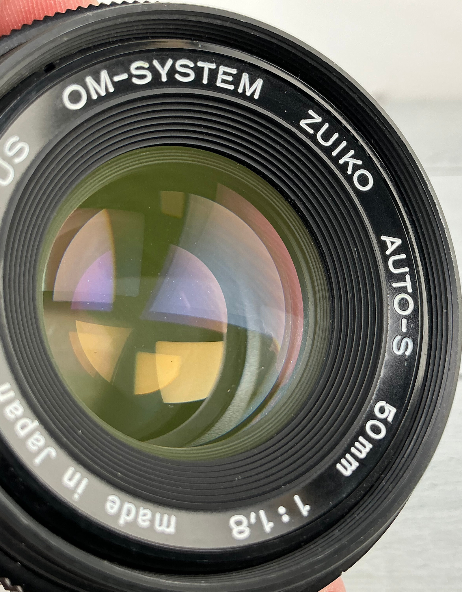 OLYMPUS Olympus OM Zuiko 50mm f1.8 Auto S Lens Used Good
