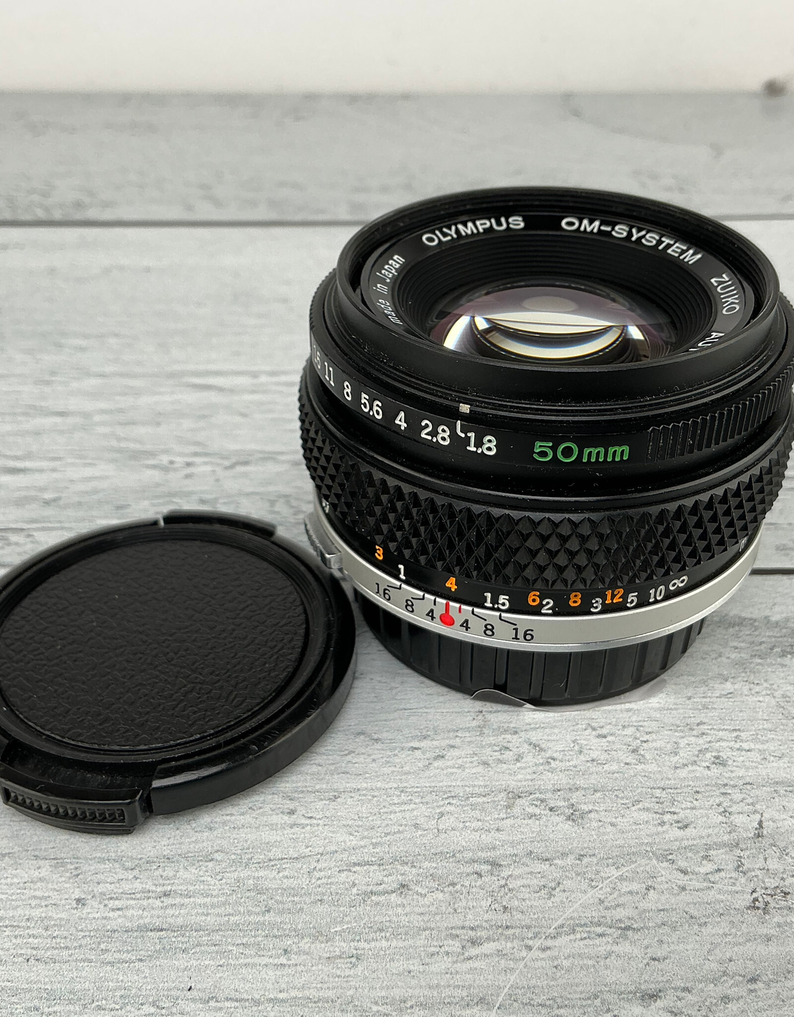 OLYMPUS Olympus OM Zuiko 50mm f1.8 Auto S Lens Used Good