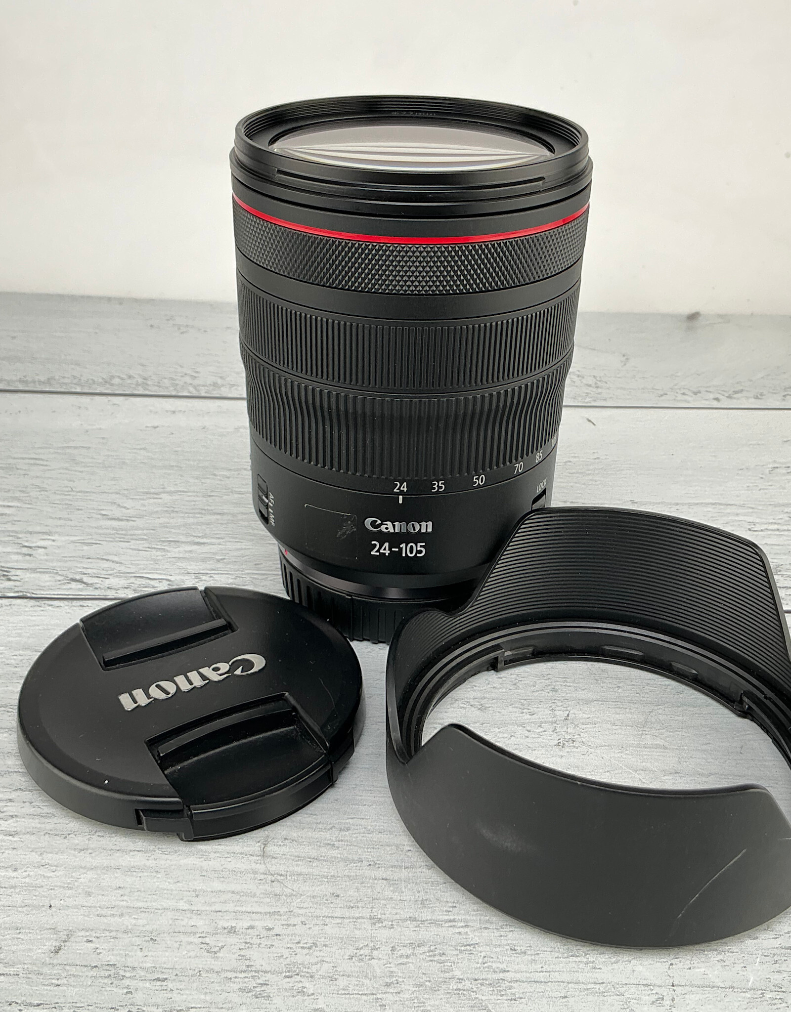 CANON Canon RF 24-105mm f4 L IS Lens w/ Hood Used Fair