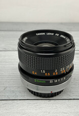 CANON Canon FD 35mm f3.5 SC Lens Used Good