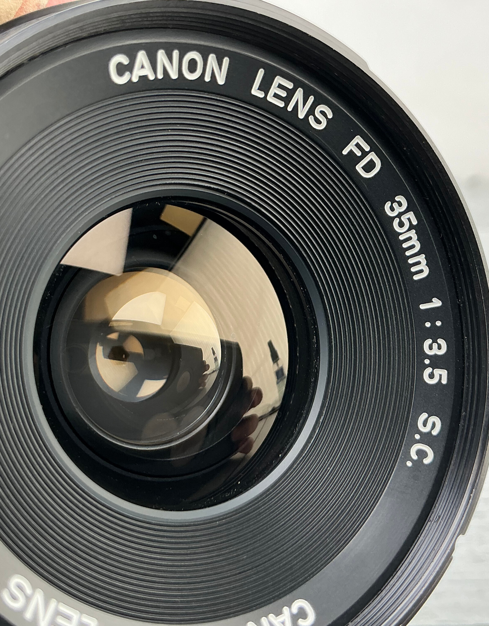 CANON Canon FD 35mm f3.5 SC Lens Used Good