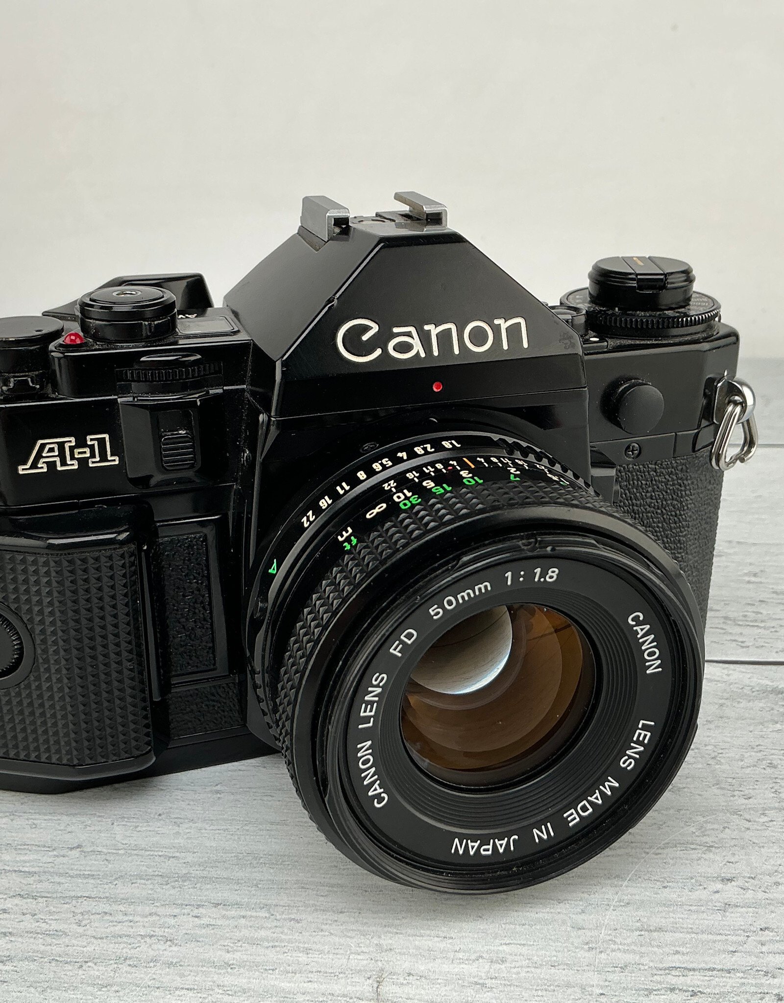 CANON Canon A-1 Camera w/ 50mm f1.8 Used Good