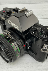 CANON Canon A-1 Camera w/ 50mm f1.8 Used Good