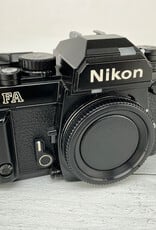 NIKON Nikon FA Black Film Camera Used Good