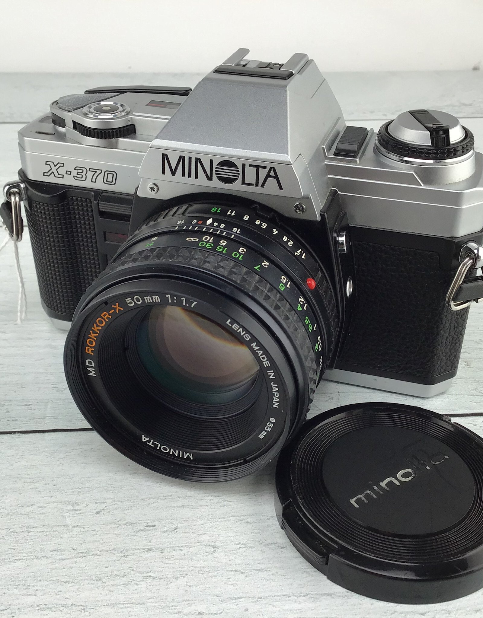 Minolta Minolta X-370 Film Camera w/ 50mm f1.7 Used Fair