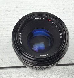 Minolta Minolta Maxxum 50mm f1.7 Lens Used Fair