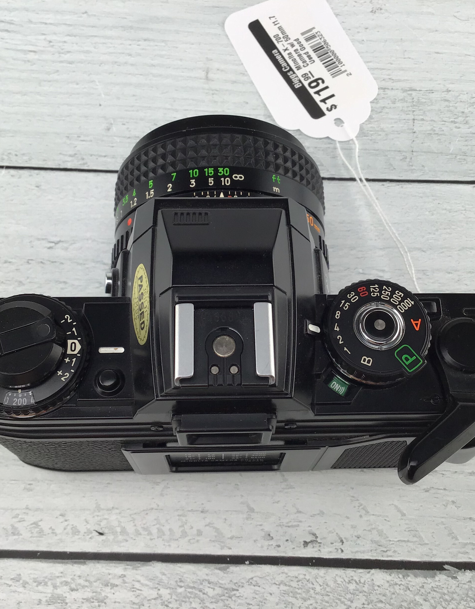 Minolta Minolta X-700 Camera w/ 50mm f1.7 Used Good