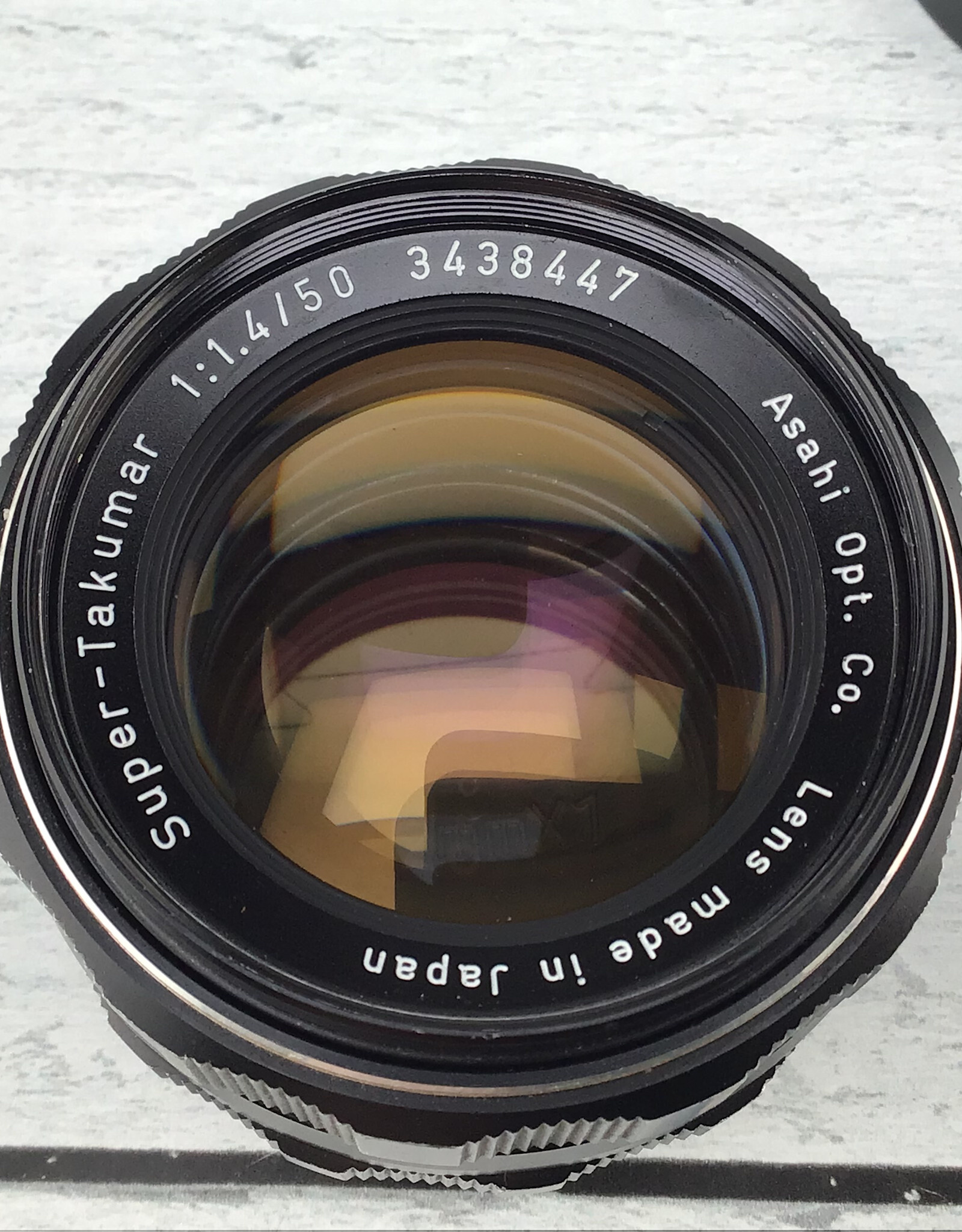 Pentax Pentax Super Takumar 50mm f1.4 Screw Mount Lens Used Good