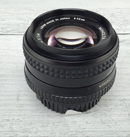 Minolta Minolta MD Rokkor X 50mm f1.4 Lens Used Good