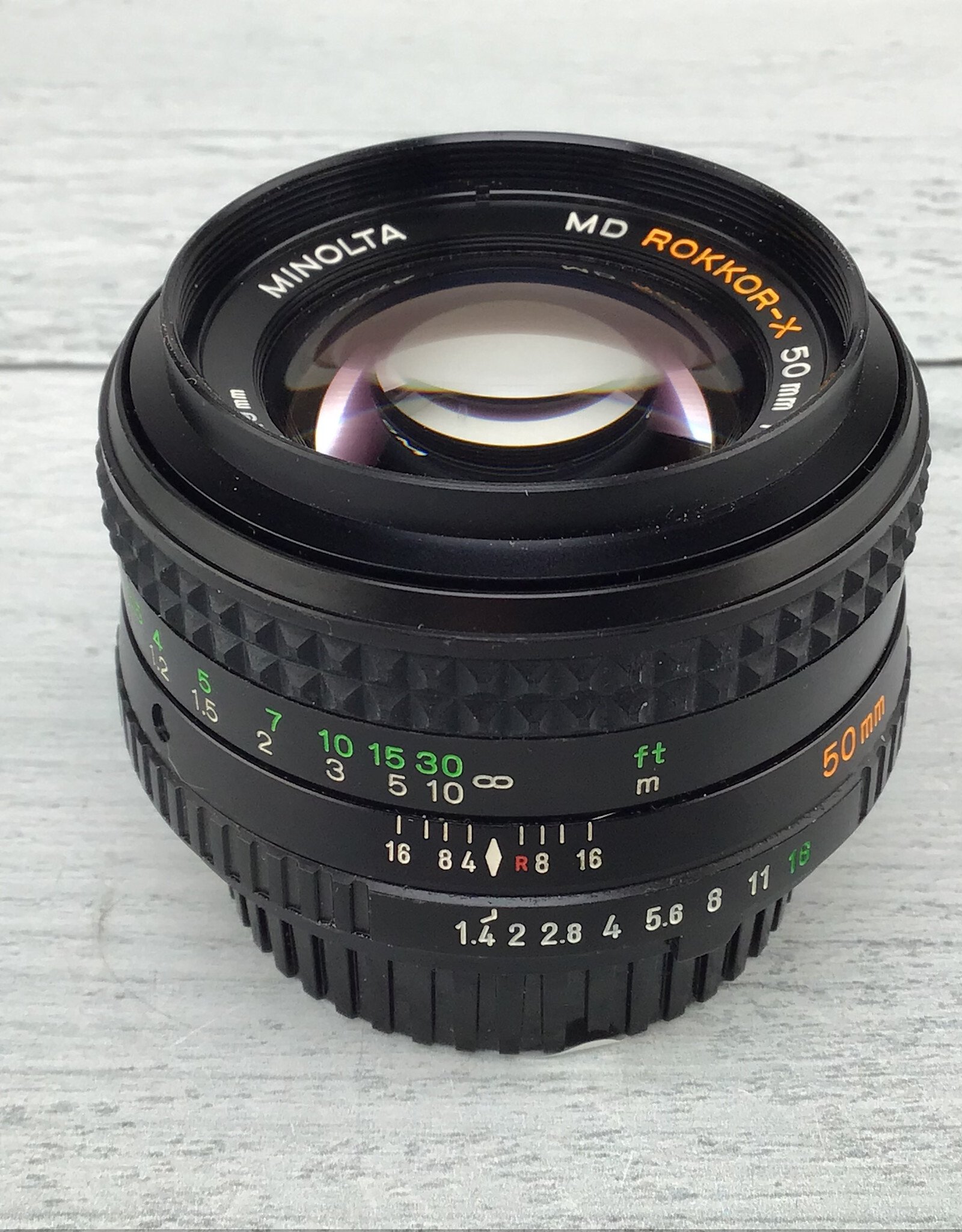 Minolta Minolta MD Rokkor X 50mm f1.4 Lens Used Good
